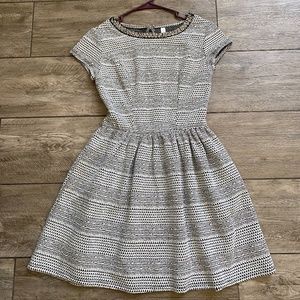 Black and White formal Dress Size Extra Small